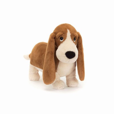 Jellycat Randall Basset Hound Dog UK | 40291CKRI